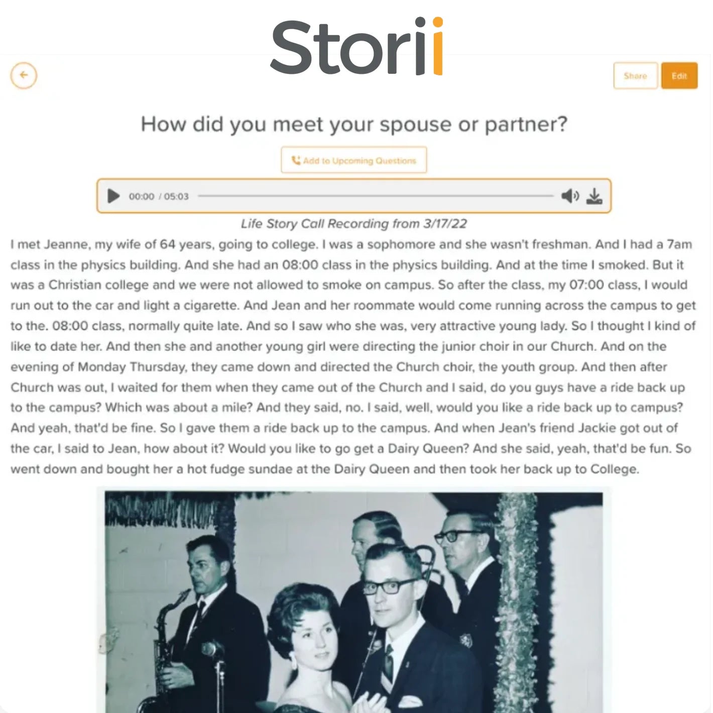 Storii - Record your Memoir - Gift Box