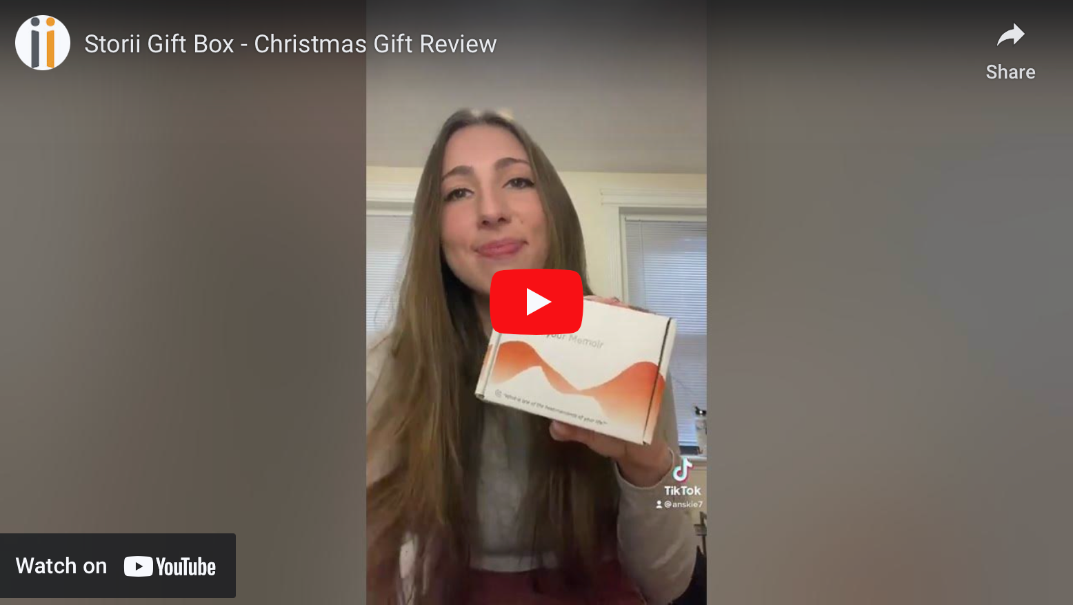 Load video: Storii Gift Box - Christmas Gift Review